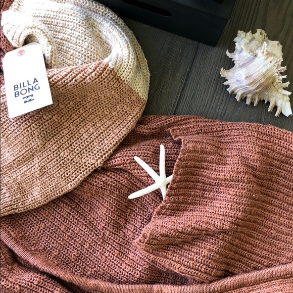 🌴🌼BILLABONG- NEW COMER CARDIGAN SWEATER🌼🌴 - Picture 6 of 8